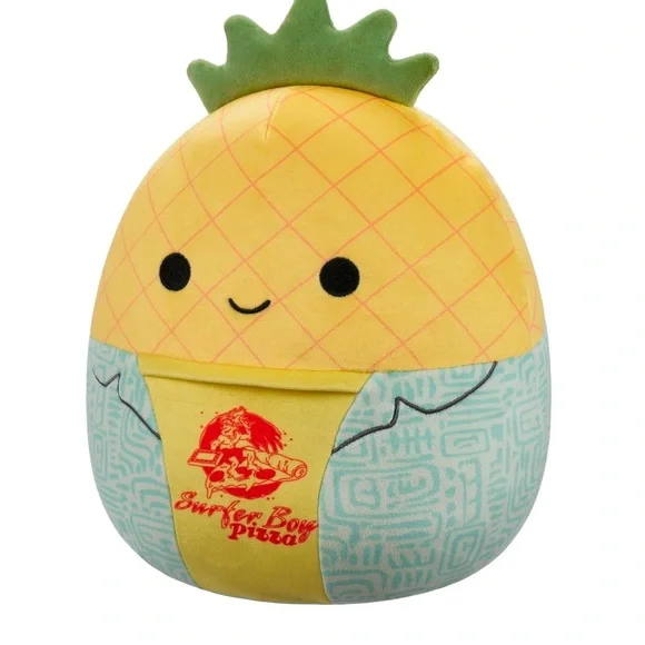 Squish mallows original “ Strange things” Maui in surfer boy pizza shirt plush - Picture 2 of 10